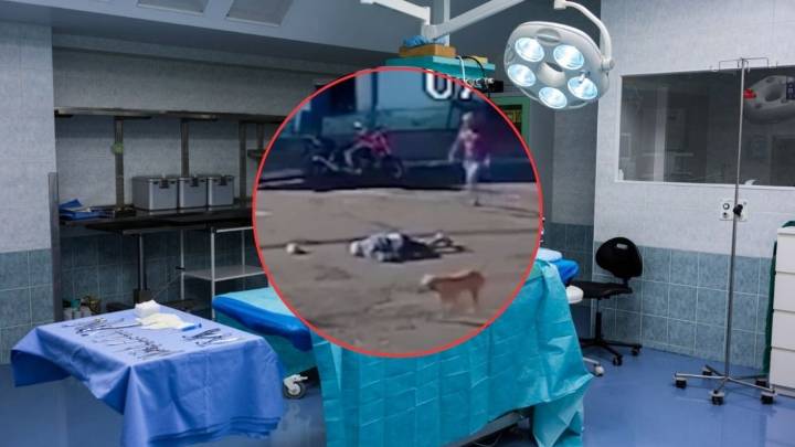 Abuelito que fue "atropellado" por un perro despierta del coma y queda cuadripléjico