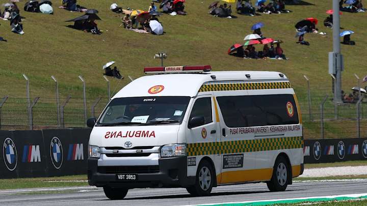 Rueda está consciente tras su fuerte accidente y Dettwiler necesitará varias operaciones