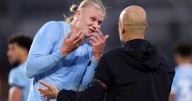 Erling Haaland and Pep Guardiola have same thought after Man City risk backfires