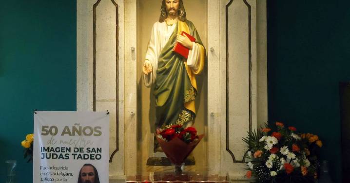 Medio siglo de fe: Devotos celebran las fiestas patronales de San Judas Tadeo; la imagen cumple 50 años en Las Amapolas de Hermosillo