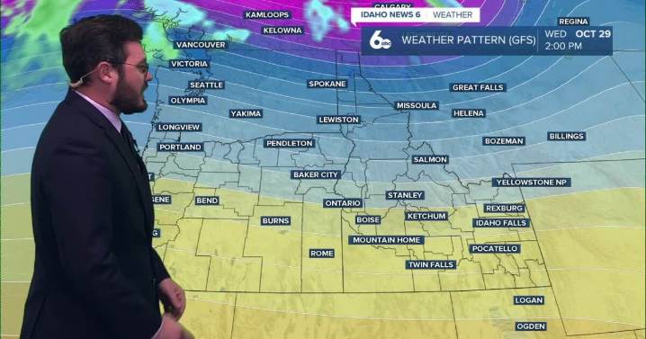 After a wet weekend, skies clear out and cooler weather continues