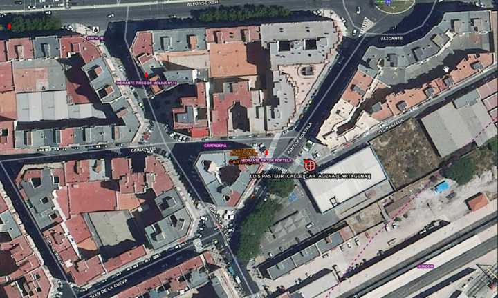 Una persona resulta afectada por inhalación de humo en el incendio de una vivienda en Cartagena