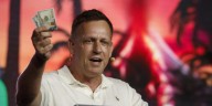 Peter Thiel says he warned Elon Musk to ditch donating to The Giving Pledge because Bill Gates will give his wealth away ‘to left