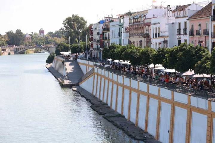 Mano de pintura y mejora para la zapata de la calle Betis