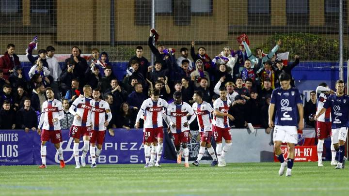 La crónica del Utebo FC - SD Huesca de Copa del Rey (0-3): Una victoria necesaria y un sueño hecho trizas