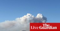 Australia news live: fire danger warnings in Queensland as crews battle Moreton Island blaze