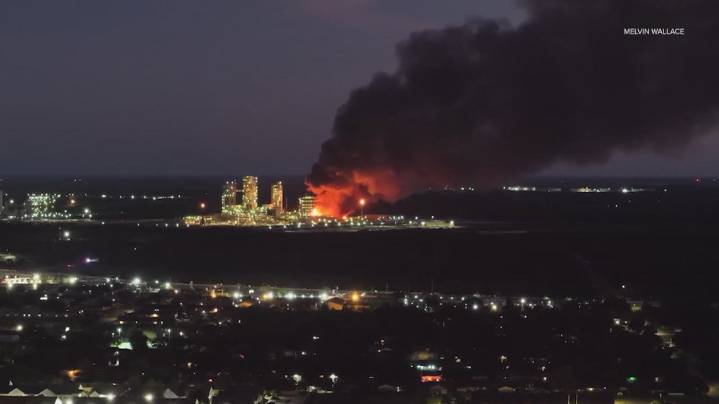 Fire breaks out at Dow chemical plant in Texas