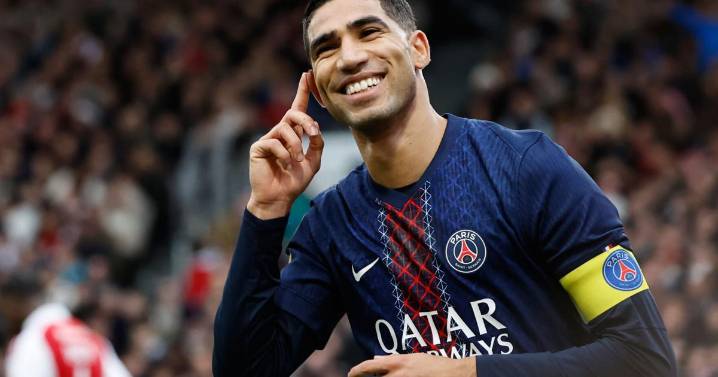 Achraf Hakimi's double lifts PSG to 3-0 win over Brest, putting pressure on Marseille