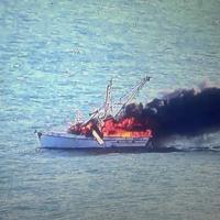 No one injured after fire sinks boat off North Myrtle Beach