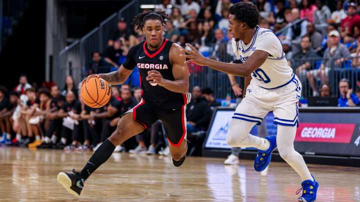This Georgia basketball player stood out to former assistant Jonas Hayes