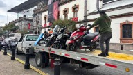 Retiran 87 motos por circular de forma irregular en Toluca