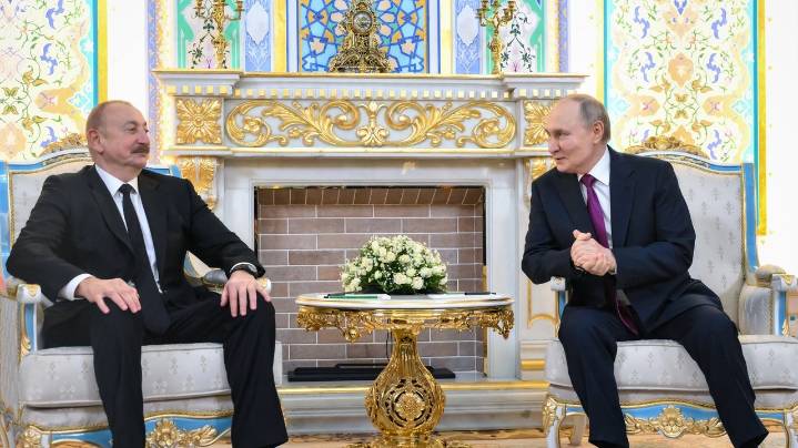 Putin says Russian air defenses were to blame for Azerbaijani jet's crash last year, killing 38