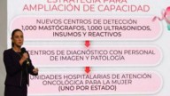 Sheinbaum anuncia inversión millonaria contra el cáncer de mama
