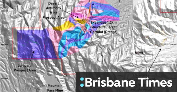 Locksley boosts antimony strike 400% in US