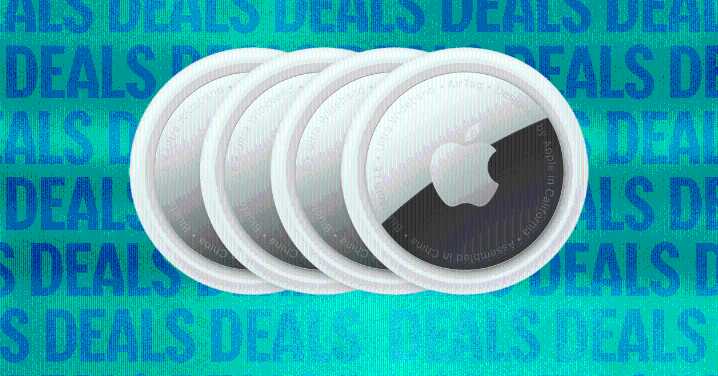You Can Get 4 Apple Airtags for $65 Right Now