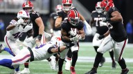 Bijan Robinson on pace to break NFL record for yards from scrimmage in a season