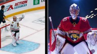 Panthers honor Knight with tribute during 1st period
