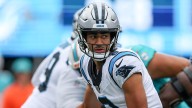 Panthers' Bryce Young suffers bizarre fumble vs Dolphins