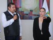Laura Artemisa García Chávez rindió proteata como nueva secretaria de Bienestar en Puebla