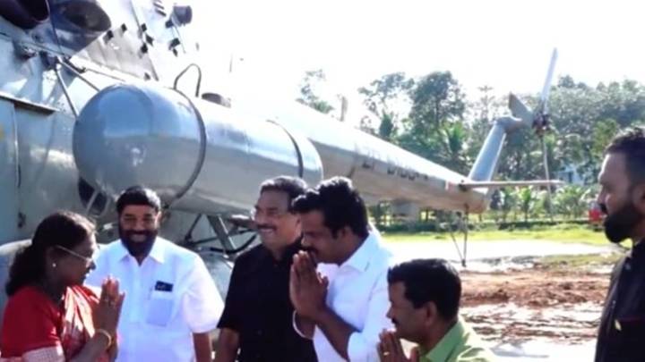 President Droupadi Murmu lands in Kerala for 4-day visit; to visit Sabarimala temple today