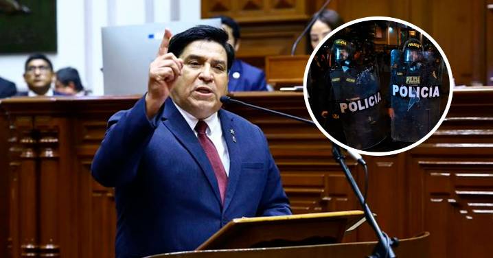 Ministro del Interior sobre manifestaciones: "Todo el Perú ha sido testigo de como han atacado a la Policía Nacional"