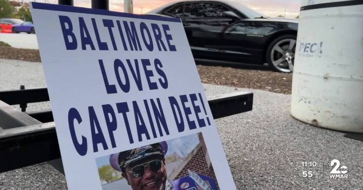 Ravens Flock holds vigil for Captain Dee