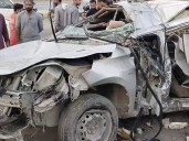 Three women die in car crash on Shahrah