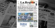 La portada de La Región de este lunes, 27 de octubre