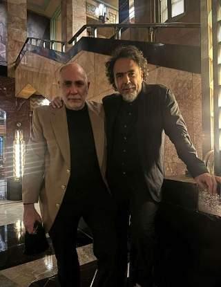 Iñárritu y Arriaga liman asperezas en proyección de aniversario de Amores Perros