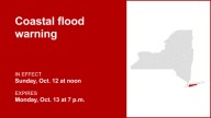NY weather: Suffolk and Nassau counties placed under a coastal flood warning until Monday evening