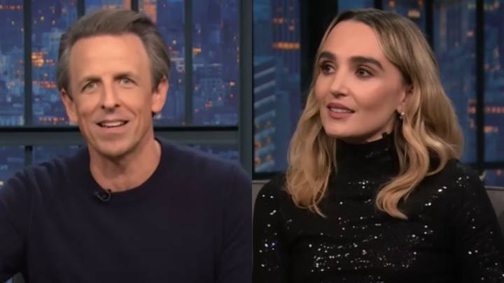 ‘You Look Like You Got A DUI.’ Seth Meyers Was Absolutely Roasted By Chloe Fineman When They Both Showed Off Their SNL IDs
