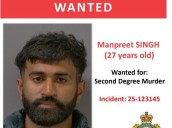 Canada Police issues warrant for Manpreet Singh in murder of 27-year-old Punjabi woman Photo Source: Niagara Regional Police Service [ FULL VIEW ]