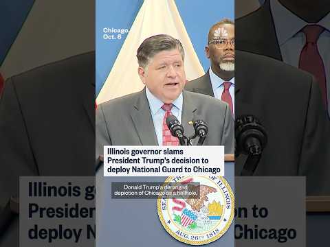 Illinois governor slams President Trump's decision to send National Guard to Chicago