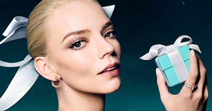 Anya Taylor-Joy Unwraps a Tiffany & Co. Blue Box in the Jeweler’s Holiday Campaign