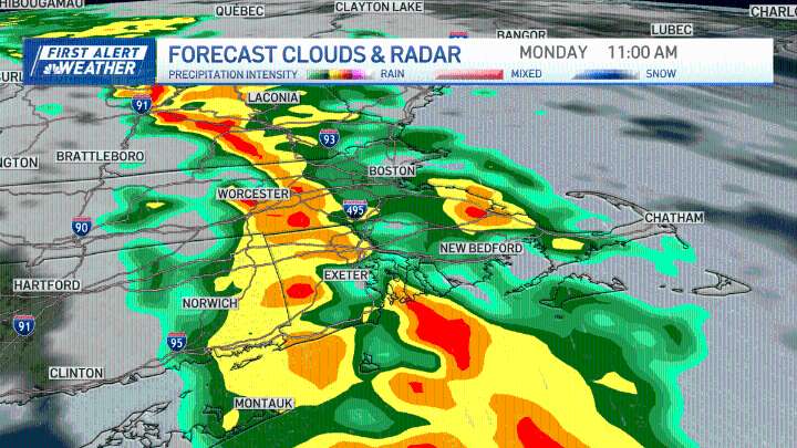 Boston weather today: Sunny before rain returns Monday