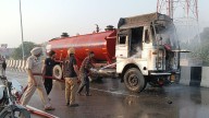Driver’s alertness averts major tragedy as acid-laden tanker catches fire near Phagwara