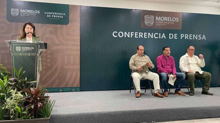 EN VIVO | Gobernadora de Morelos Margarita González encabeza conferencia de prensa en Emiliano Zapata