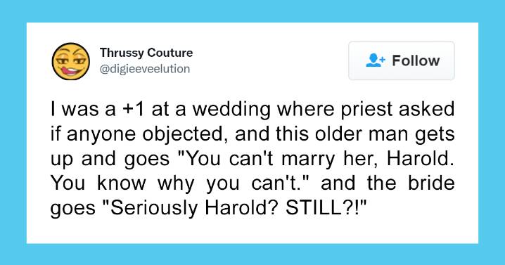 16 People Who Witnessed Wedding Objections Spill The Tea About What Happened