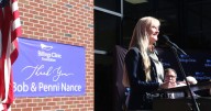 Photos: Nance Tower dedication on Wednesday