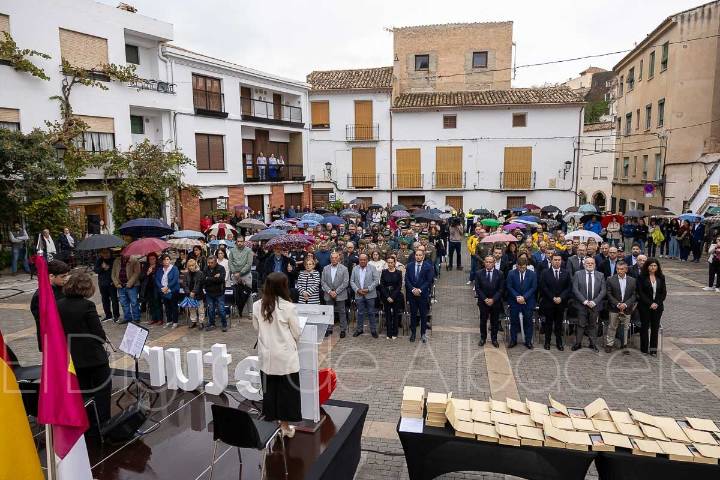 Recuerdo y homenaje en Letur un año después de la riada