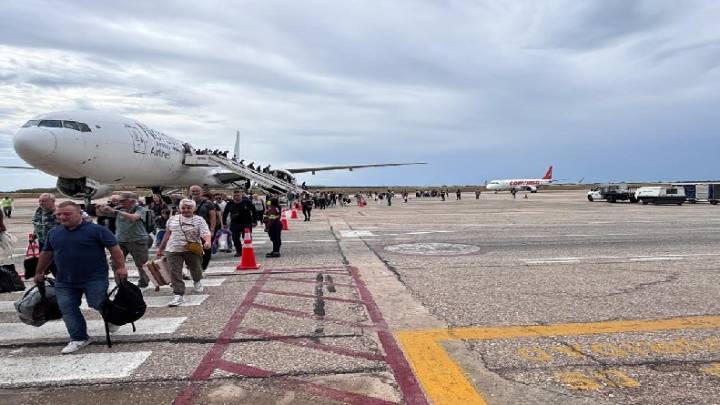 Nuevo vuelo con turistas rusos arriba a la isla de Margarita
