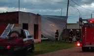 Una tormenta de viento causó estragos en la región
