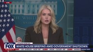 White House press briefing amid government shutdown