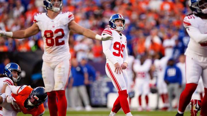 Giants cut kicker Jude McAtamney after two missed extra points in 33