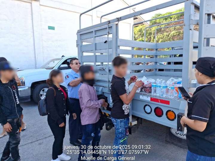 DIF Sinaloa: jóvenes chiapanecos auxiliados en La Paz viajaron por voluntad propia