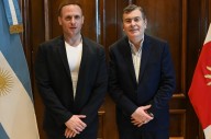 Zamora recibió al especialista en Inteligencia Artificial, Chris Meniw