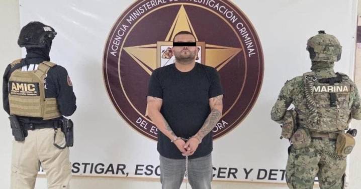 Cae en Sonora el 'Tomate', integrante de célula delictiva ligada al 'Mayito Flaco'