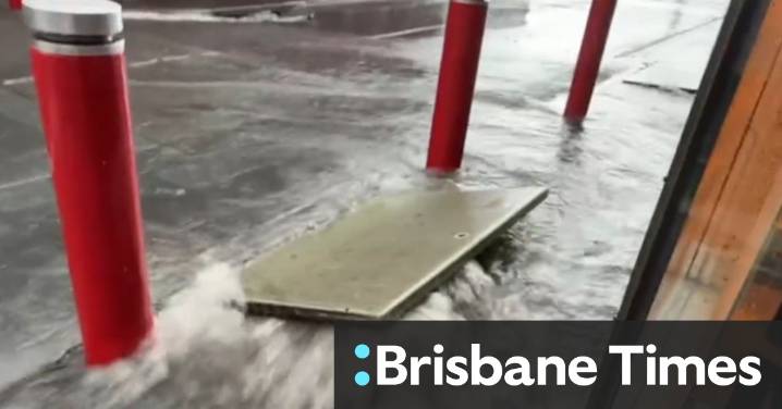 Wild weather lashes south-east Queensland