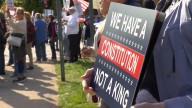 'No Kings' protests against Trump bring a street party vibe