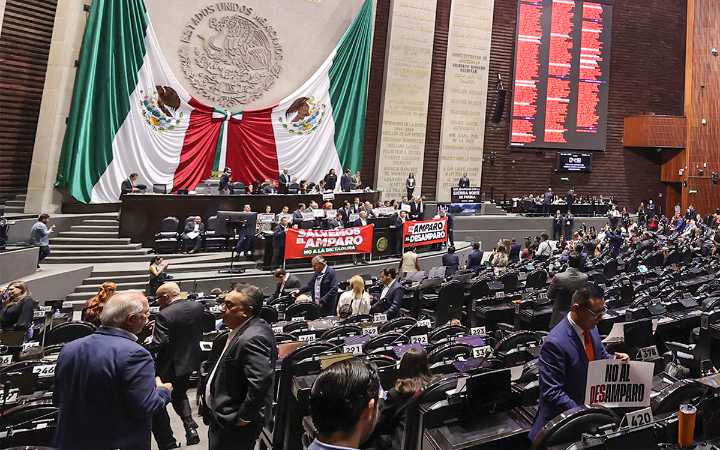 Diputados aprueban reforma a Ley de Amparo; oposición acusa retroactividad encubierta